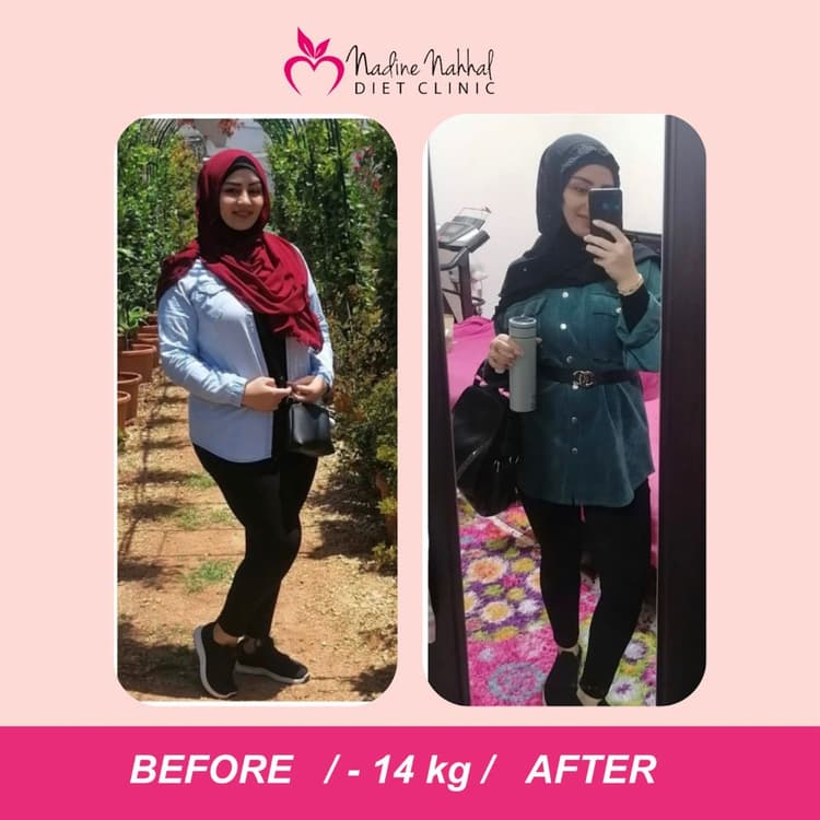 Weight loss transformation - 14kg lost